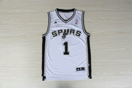 Maillot De Basket San Antonio Spurs Tracy McGrady 1 Tissus Sportif Fans Edition Blanc